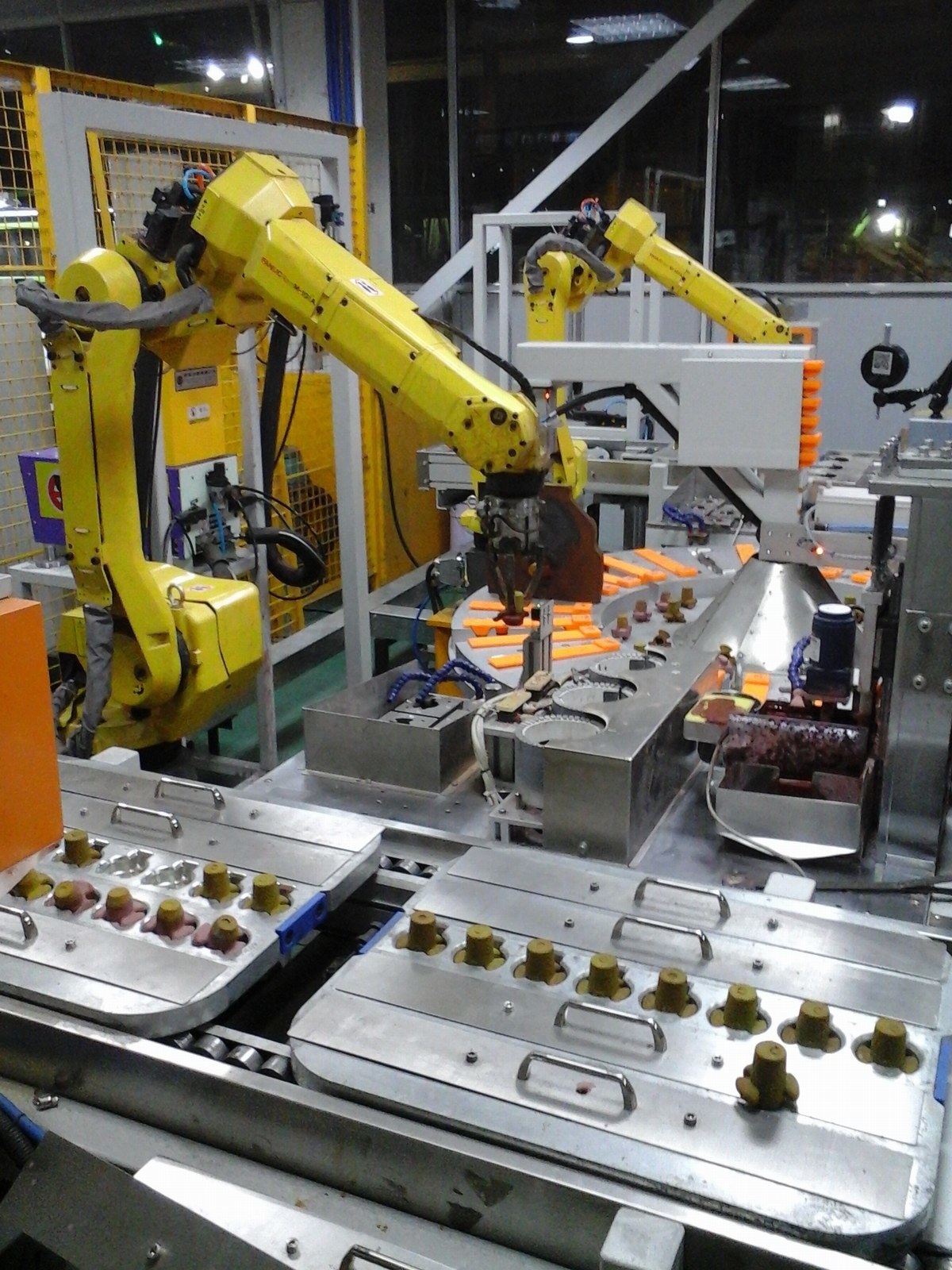 变速箱砂心自动装配线